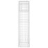 vidaXL Gabion Basket Post 40x40x180 cm Iron - Image 4