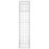 vidaXL Gabion Basket Posts 2 pcs 40x40x180 cm Iron - Image 5