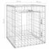 vidaXL Gabion Basket Posts 2 pcs 50x50x60 cm Iron - Image 7