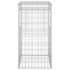 vidaXL Gabion Basket Posts 2 pcs 50x50x100 cm Iron - Image 5