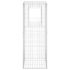 vidaXL Gabion Basket Posts 2 pcs 50x50x140 cm Iron - Image 4