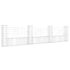 vidaXL U-shape Gabion Basket with 4 Posts Iron 380x20x100 cm - Image 2