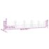 vidaXL U-shape Gabion Basket with 6 Posts Iron 620x20x100 cm - Image 6