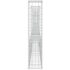 vidaXL U-shape Gabion Basket with 8 Posts Iron 860x20x100 cm - Image 4