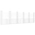 vidaXL U-shape Gabion Basket with 6 Posts Iron 620x20x200 cm - Image 2