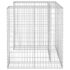 vidaXL Gabion Wall for Garbage Bin Galvanised Steel 110x100x110 cm - Image 4