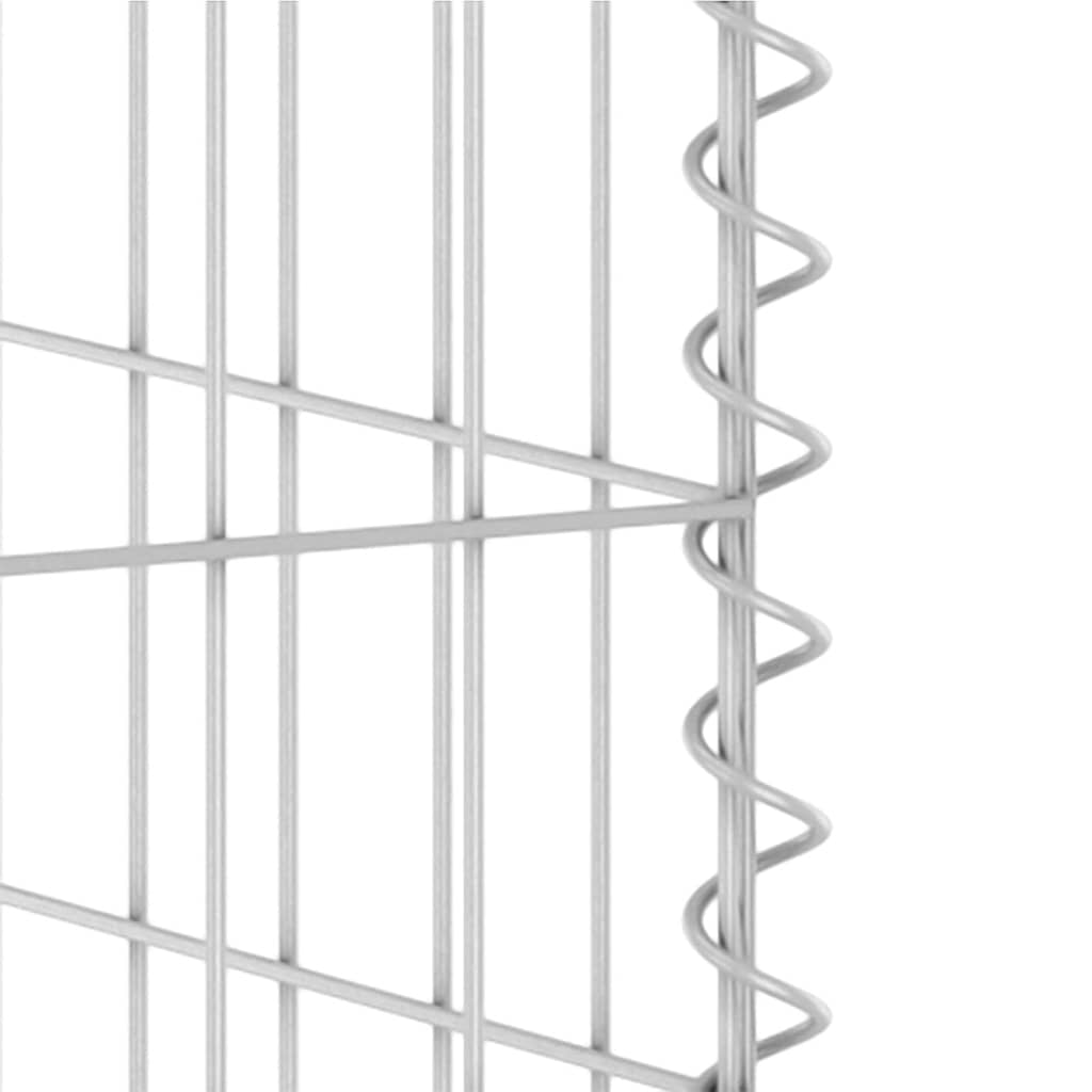 8720286764220_g_en_hd_4 vidaXL Gabion Wall for Garbage Bins Galvanised Steel 180x100x110 cm - Image 6