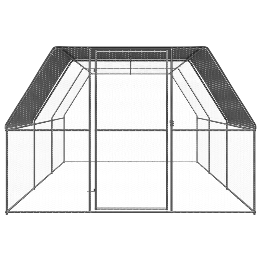 8720286764732_g_en_hd_1 vidaXL Outdoor Chicken Cage 3x6x2 m Galvanised Steel - Image 2