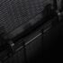 vidaXL Garden Storage Box 90L Black PP Rattan - Image 7