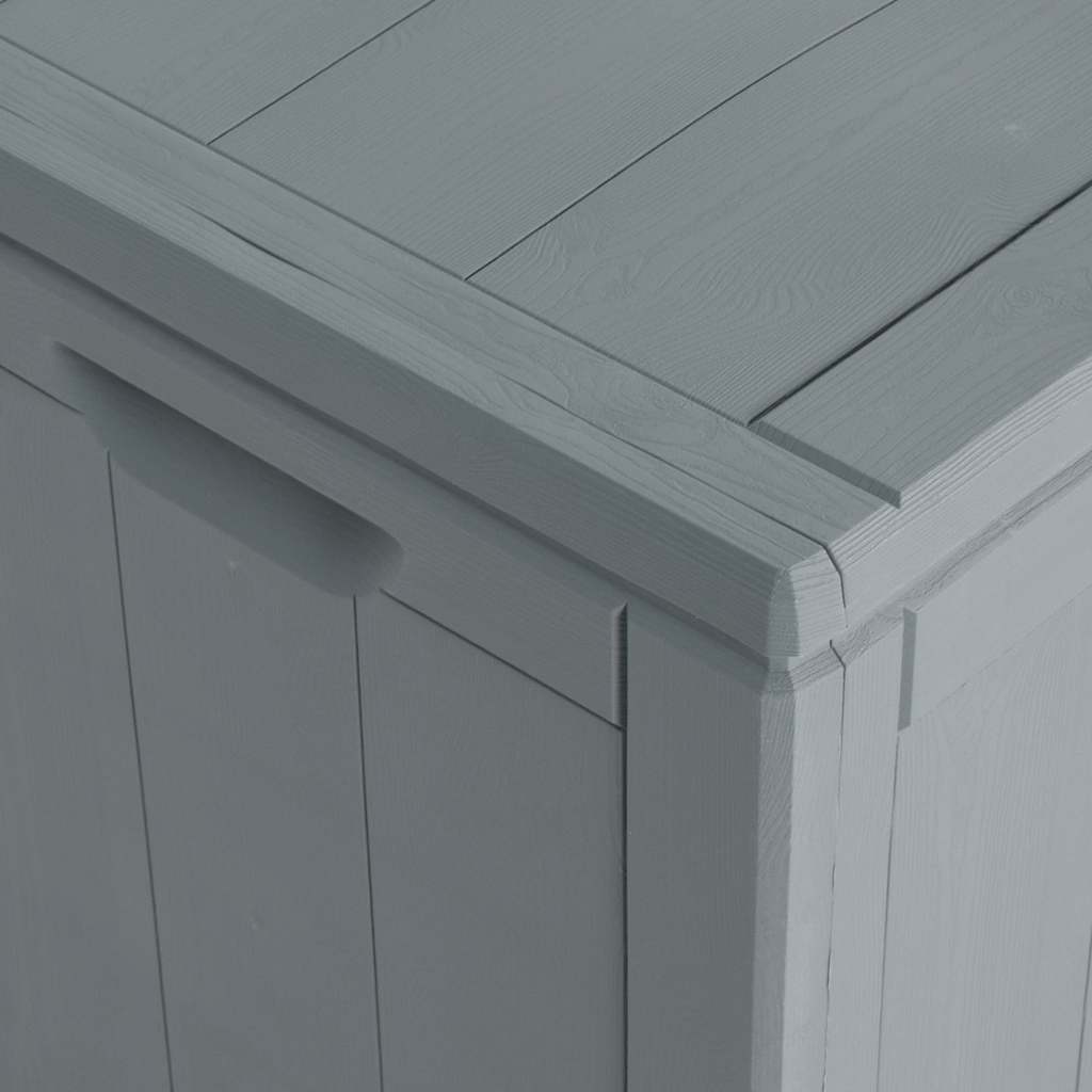 8720286768020_g_en_hd_6 vidaXL Garden Storage Box 90L Grey PP Wood Look - Image 8