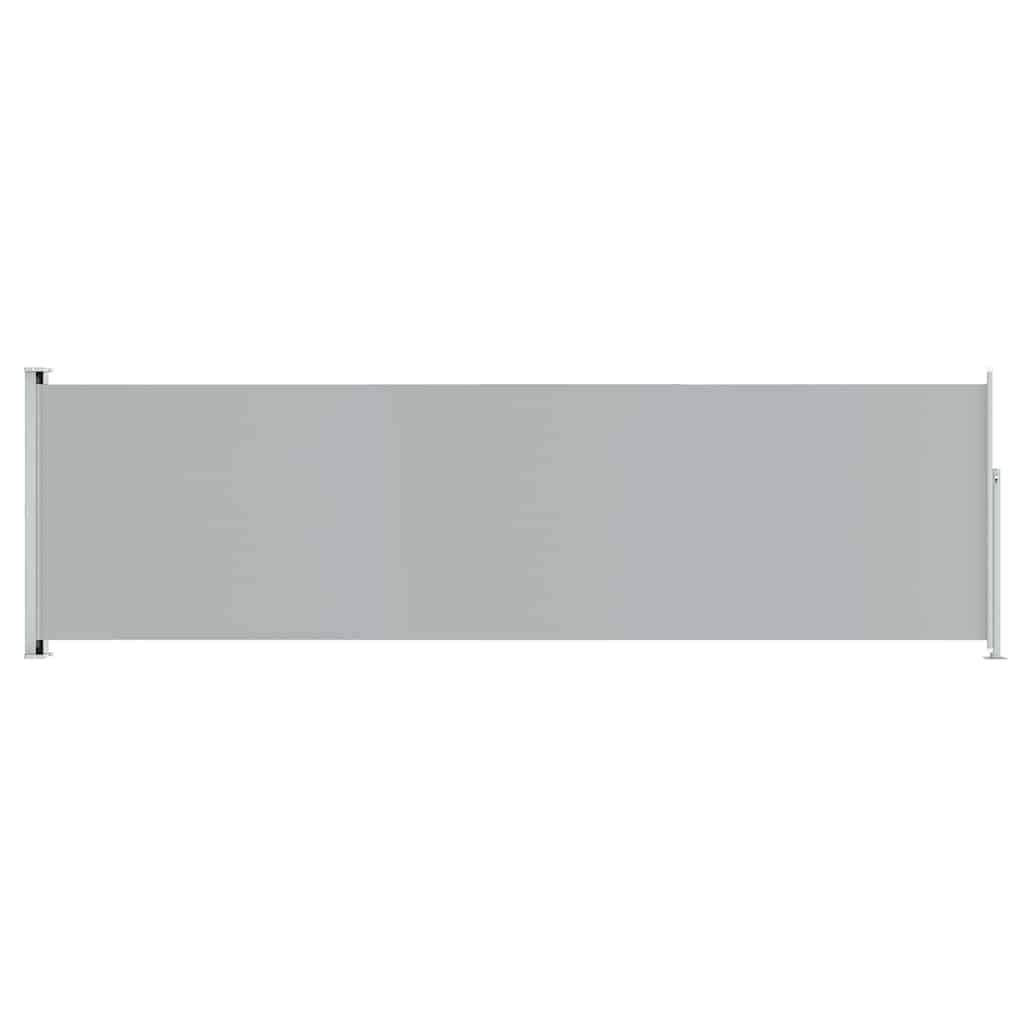 8720286770313_a_en_hd_1 vidaXL Patio Retractable Side Awning 180x600 cm Grey - Image 2