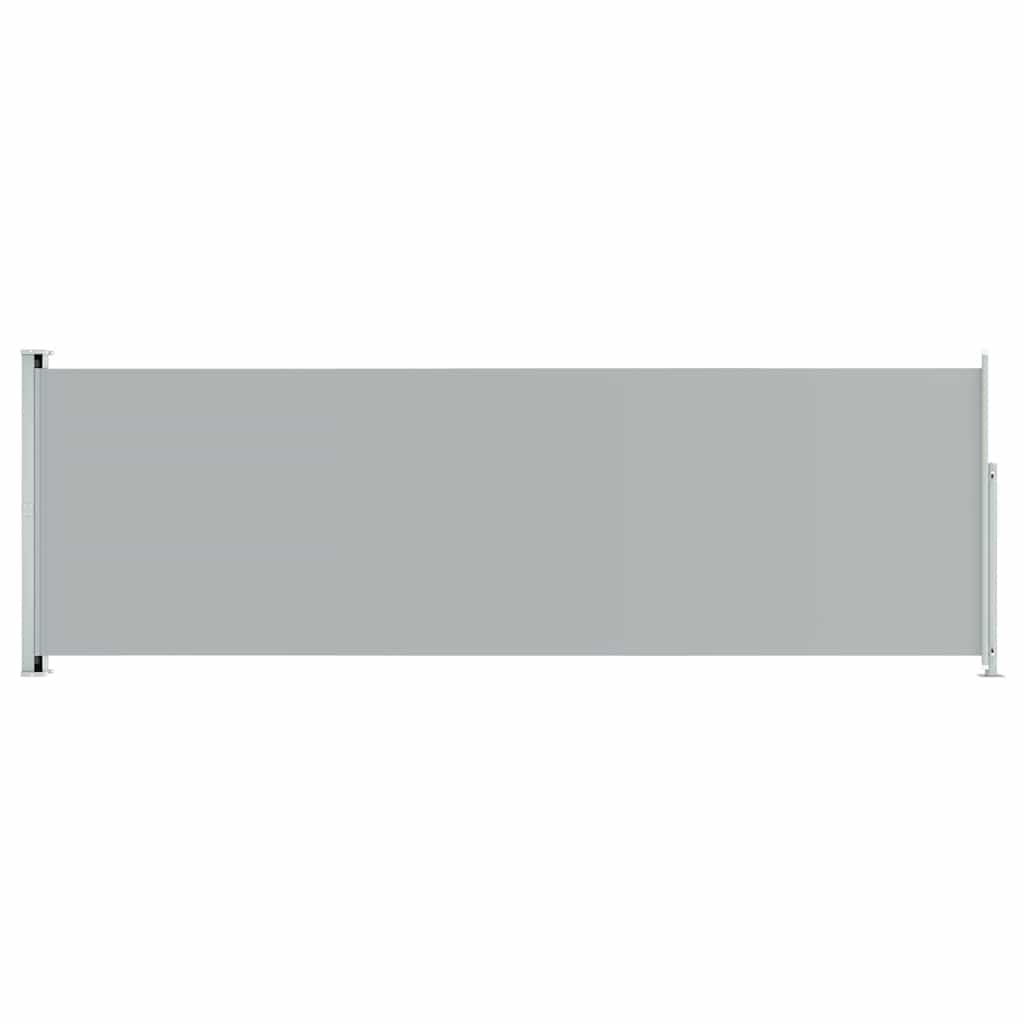 8720286770375_a_en_hd_1 vidaXL Patio Retractable Side Awning 200x600 cm Grey - Image 2
