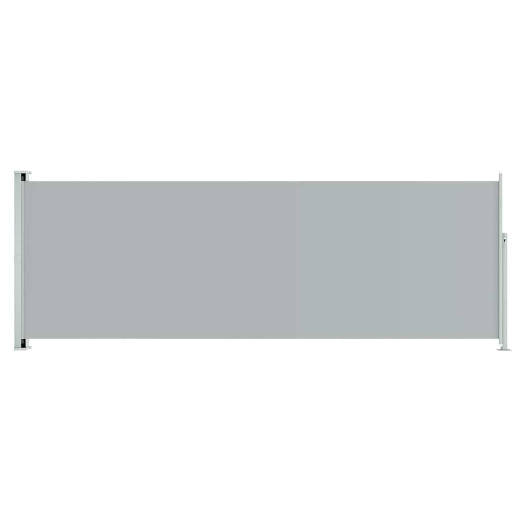 8720286770436_a_en_hd_1 vidaXL Patio Retractable Side Awning 220x600 cm Grey - Image 2