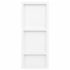 vidaXL Shower Niche with 3 Compartments High Gloss White 41x99x9 cm - Image 2