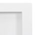 vidaXL Shower Niche with 3 Compartments High Gloss White 41x99x9 cm - Image 5