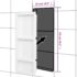 vidaXL Shower Niche with 3 Compartments High Gloss White 41x99x9 cm - Image 6