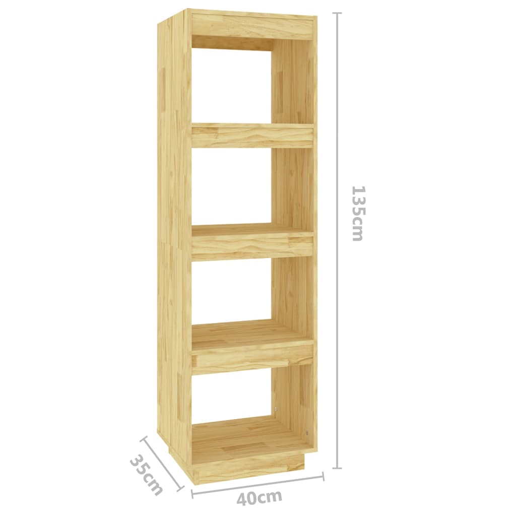 8720286815809_g_en_hd_6 vidaXL Book Cabinet/Room Divider 40x35x135 cm Solid Pinewood - Image 9