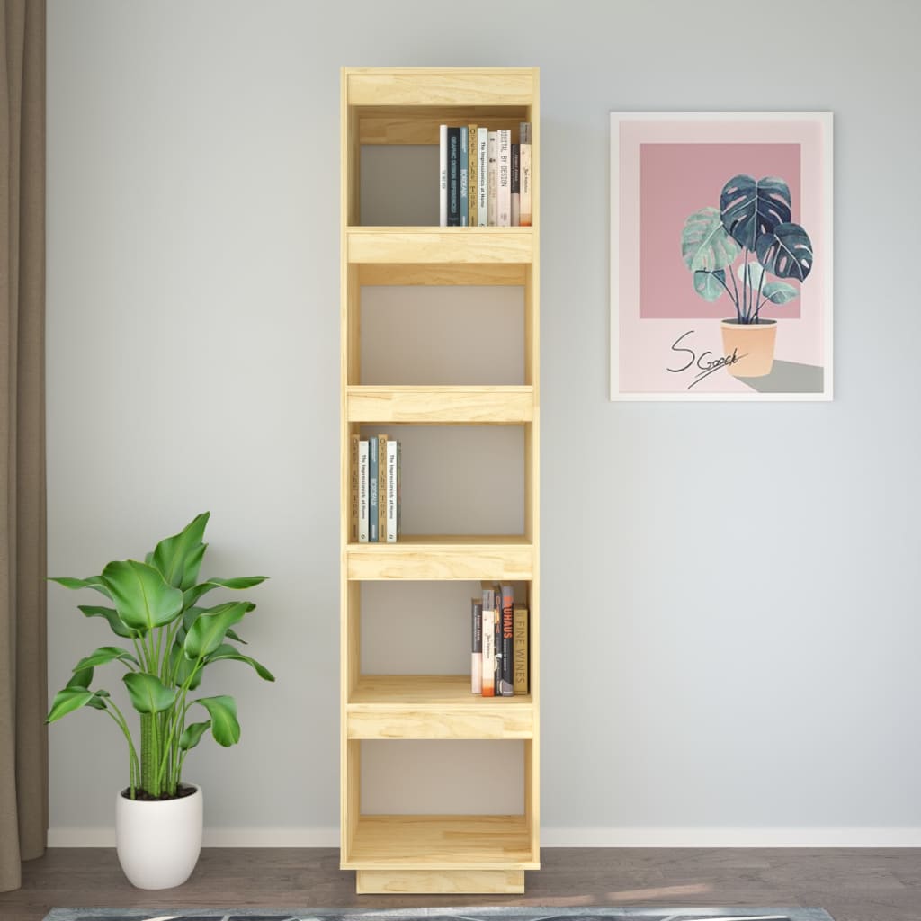8720286815854_g_en_hd_1 vidaXL Book Cabinet/Room Divider 40x35x167 cm Solid Pinewood - Image 4