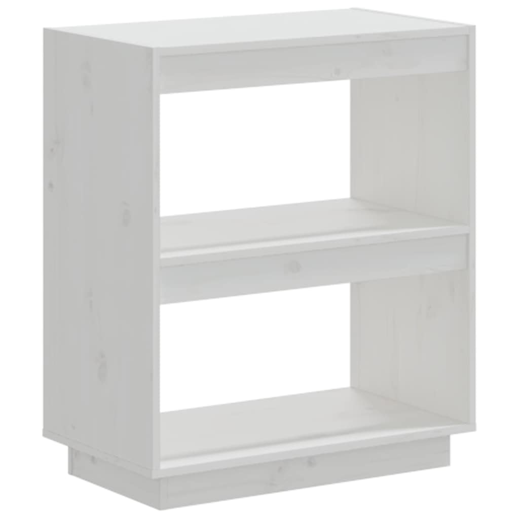 8720286815915_a_en_hd_1 vidaXL Book Cabinet White 60x35x71 cm Solid Wood Pine - Image 2