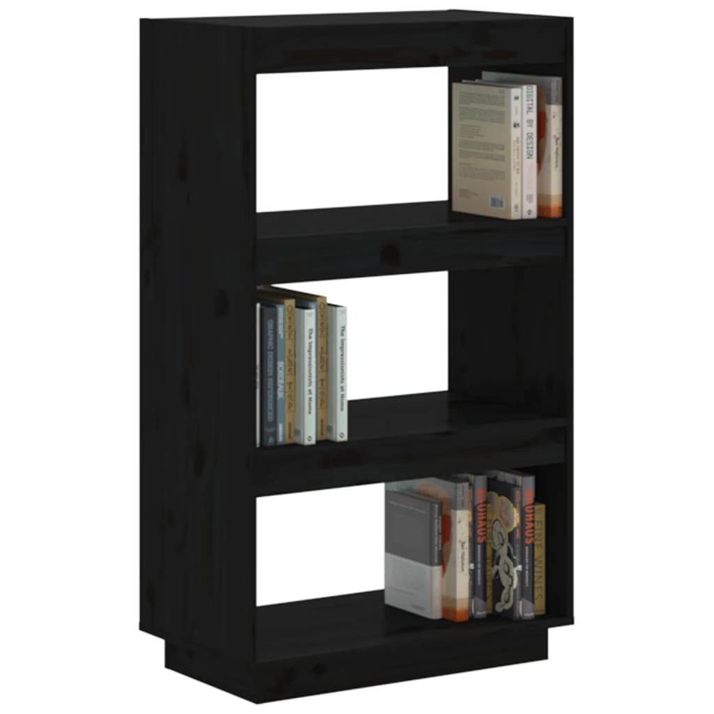 8720286815991_g_en_hd_2 vidaXL Book Cabinet/Room Divider Black 60x35x103 cm Solid Wood Pine - Image 5