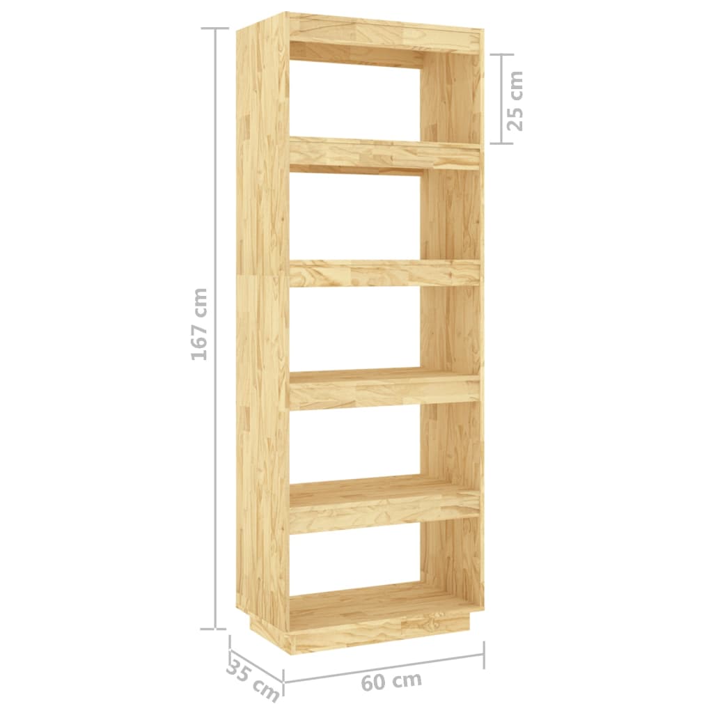 8720286816059_g_en_hd_6 vidaXL Book Cabinet/Room Divider 60x35x167 cm Solid Pinewood - Image 9