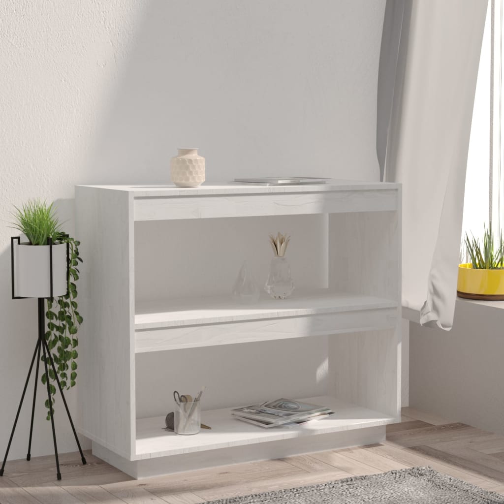 8720286816110_g_en_hd_1 vidaXL Book Cabinet White 80x35x71 cm Solid Pinewood - Image 4
