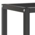 vidaXL Work Bench Frame Matte Black and Matte Red 110x50x79 cm Metal - Image 6