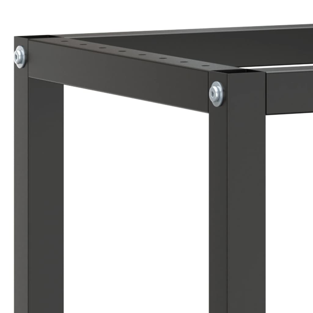 8720286816370_g_en_hd_5 vidaXL Work Bench Frame Matte Black and Matte Red 140x50x79 cm Metal - Image 6
