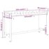 vidaXL Work Bench Frame Matte Black and Matte Red 140x50x79 cm Metal - Image 8