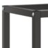 vidaXL Work Bench Frame Matte Black and Matte Red 210x50x79 cm Metal - Image 6