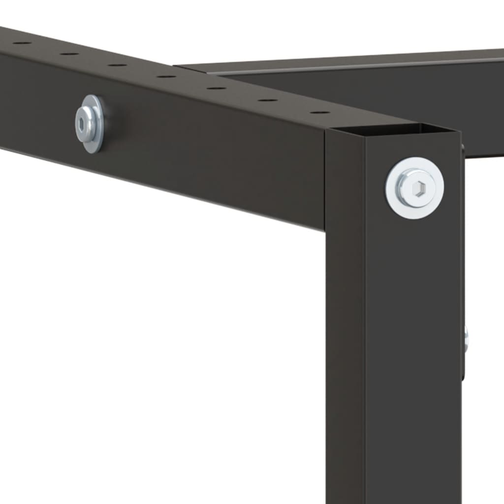 8720286816431_g_en_hd_6 vidaXL Work Bench Frame Matte Black and Matte Red 180x57x79 cm Metal - Image 7