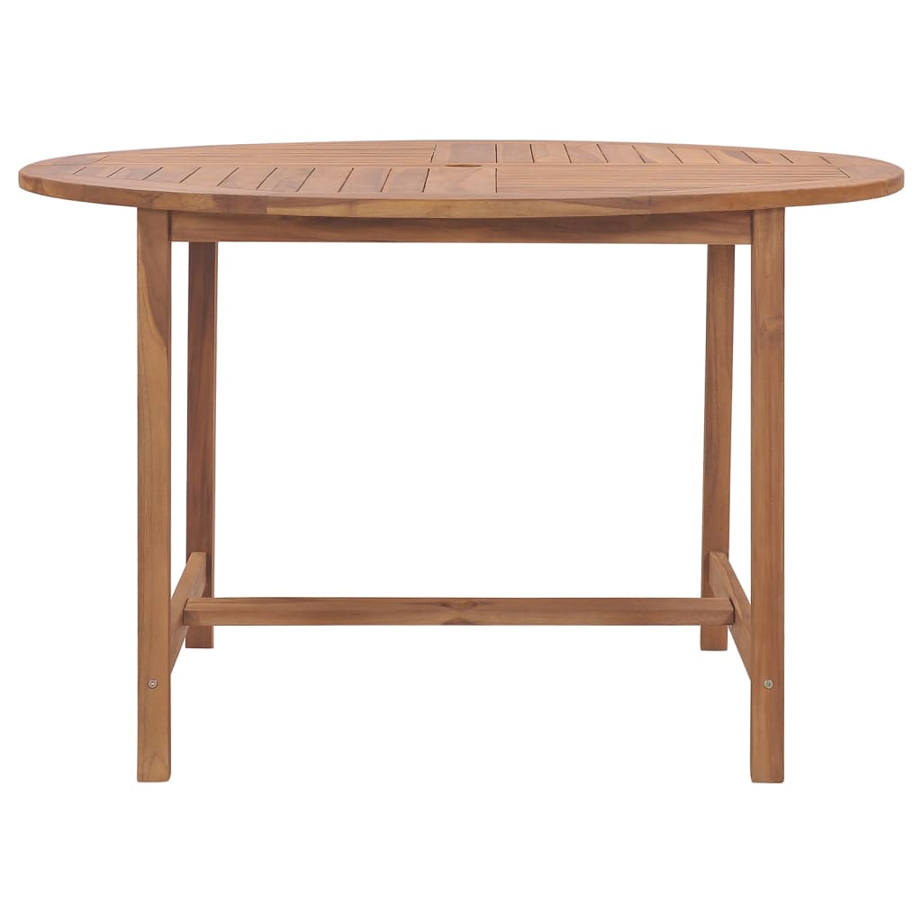 8720286817148_g_en_hd_1 vidaXL Garden Dining Table Ø110x75 cm Solid Wood Teak - Image 2