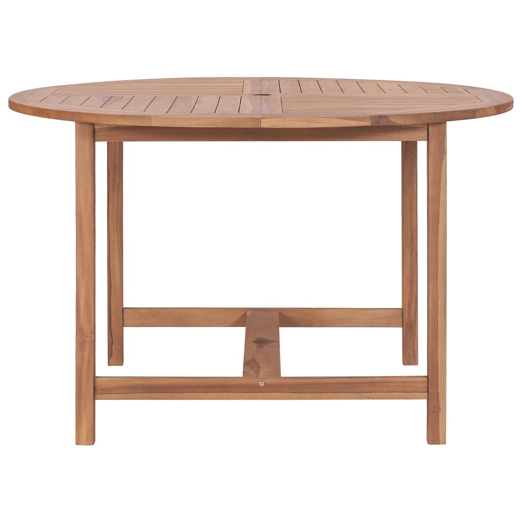 8720286817148_g_en_hd_2 vidaXL Garden Dining Table Ø110x75 cm Solid Wood Teak - Image 3