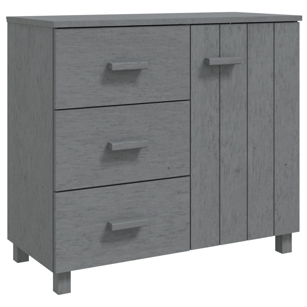 8720286817766_a_en_hd_1 vidaXL Sideboard "HAMAR" Dark Grey 90x40x80 cm Solid Pinewood - Image 2