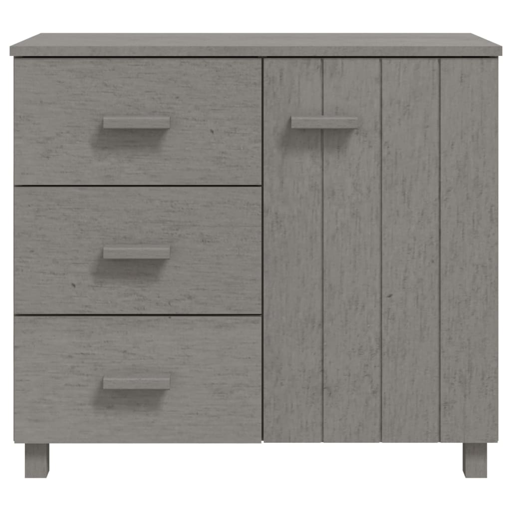 8720286817773_g_en_hd_1 vidaXL Sideboard "HAMAR" Light Grey 90x40x80 cm Solid Pinewood - Image 4