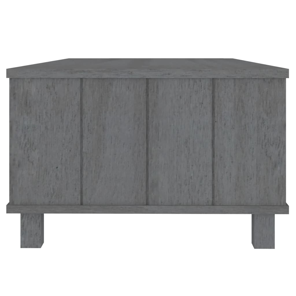 8720286818008_g_en_hd_4 vidaXL Coffee Table "HAMAR" Dark Grey 100x55x35 cm Solid Wood Pine - Image 6