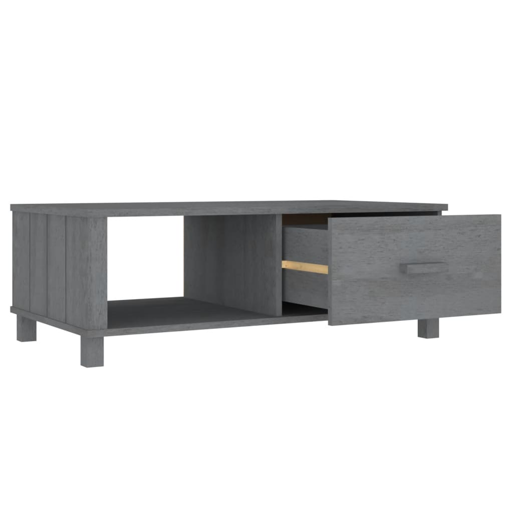 8720286818008_g_en_hd_5 vidaXL Coffee Table "HAMAR" Dark Grey 100x55x35 cm Solid Wood Pine - Image 7