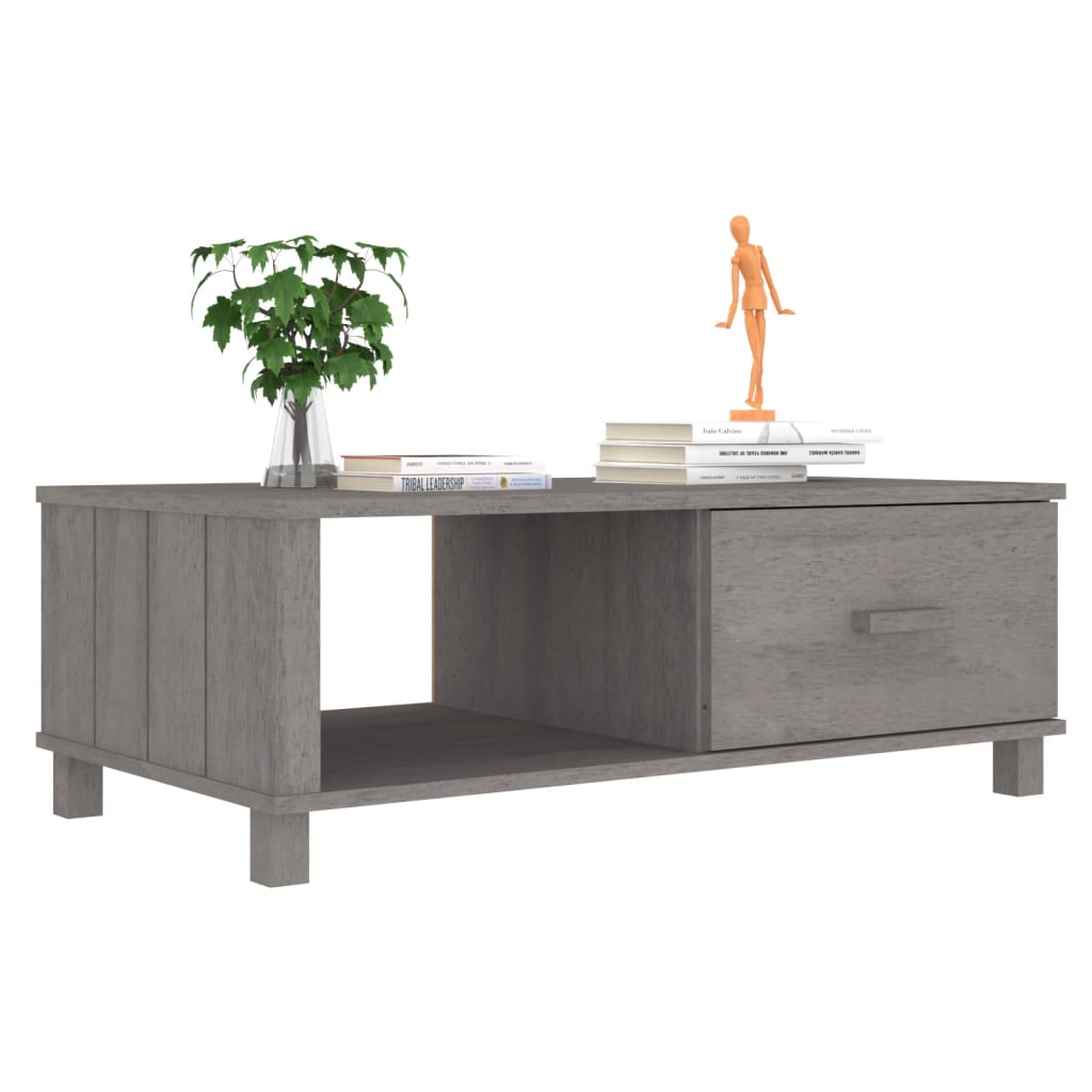 8720286818015_g_en_hd_2 vidaXL Coffee Table "HAMAR" Light Grey 100x55x35 cm Solid Wood Pine - Image 4