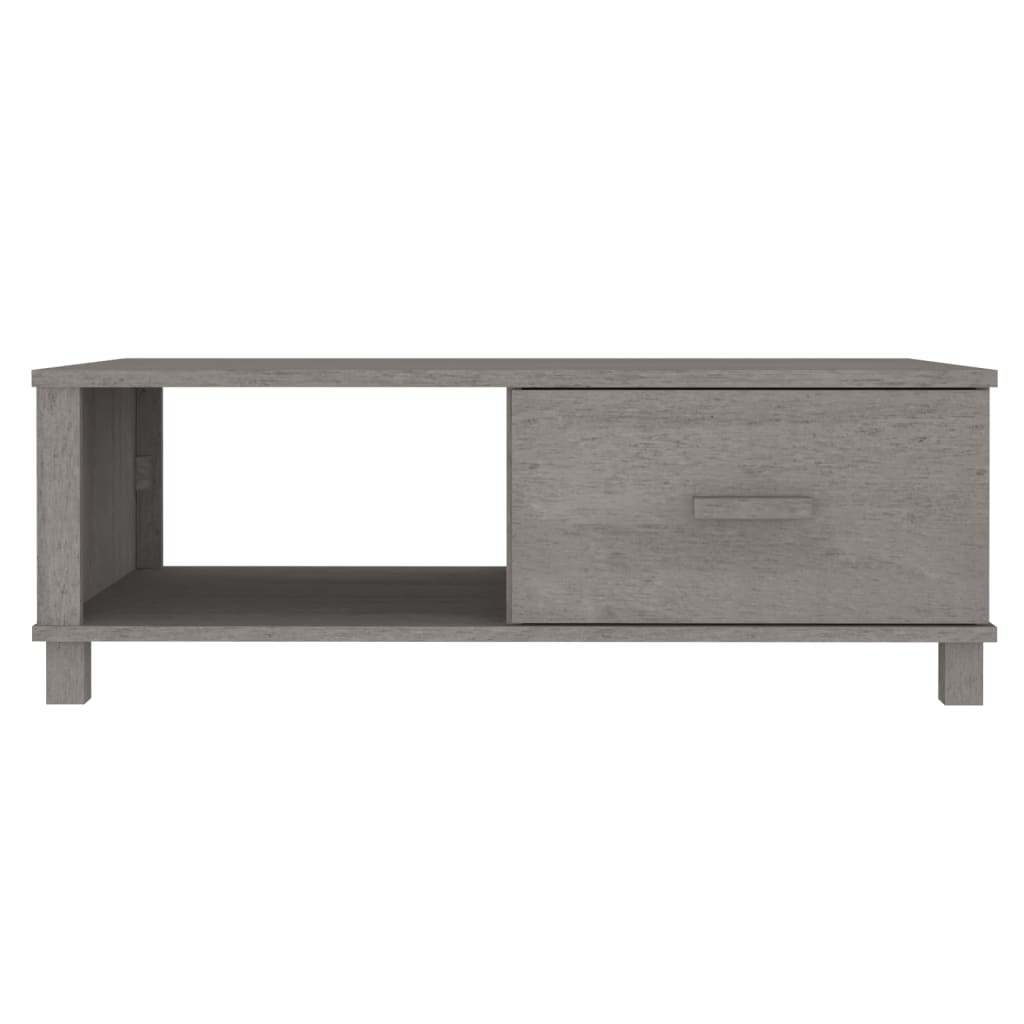 8720286818015_g_en_hd_3 vidaXL Coffee Table "HAMAR" Light Grey 100x55x35 cm Solid Wood Pine - Image 5