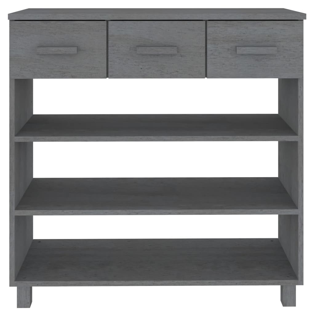 8720286818121_g_en_hd_3 vidaXL Console Table "HAMAR" Dark Grey 90x35x90 cm Solid Wood Pine - Image 6