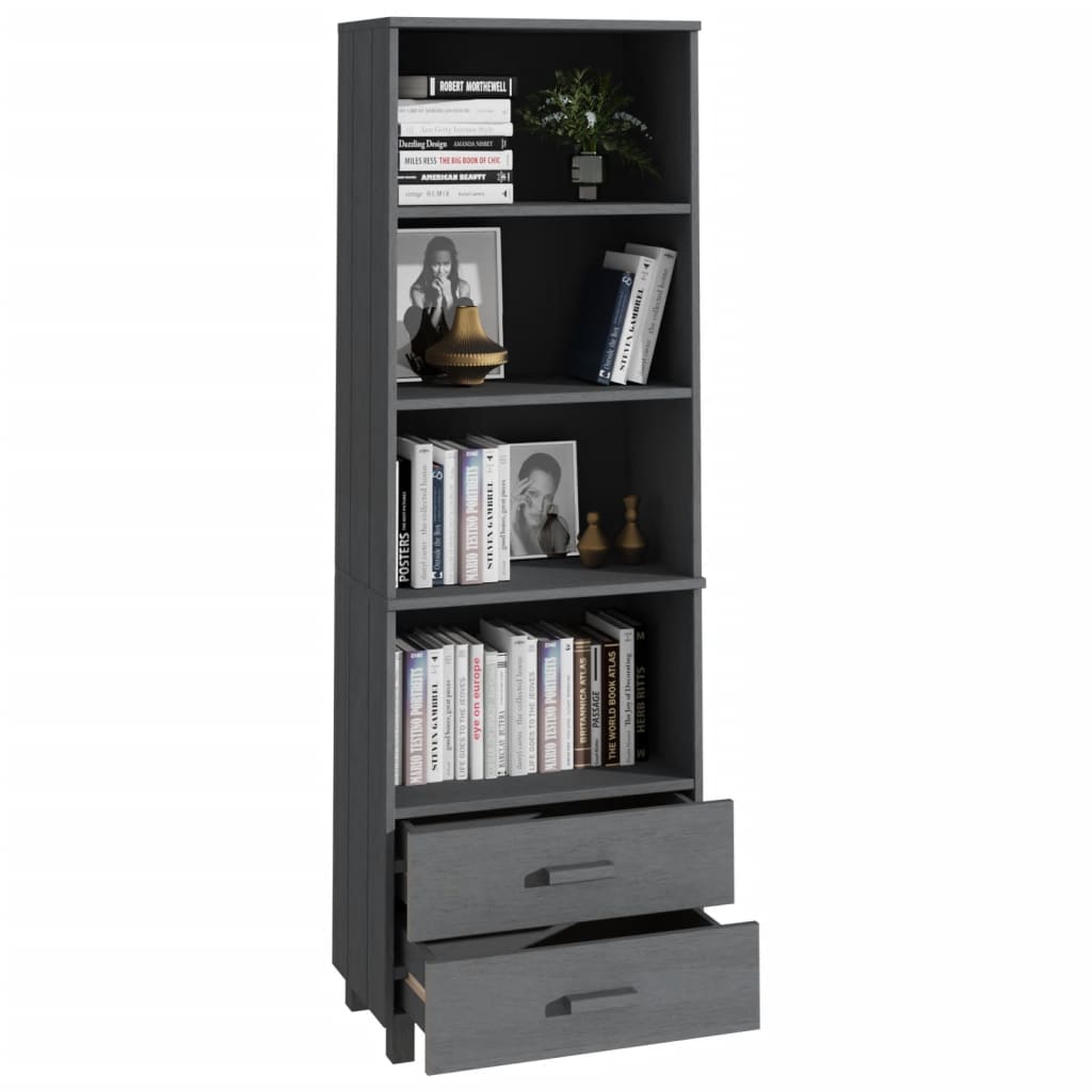 8720286818367_g_en_hd_1 vidaXL Highboard "HAMAR" Dark Grey 60x35x180 cm Solid Wood Pine - Image 4
