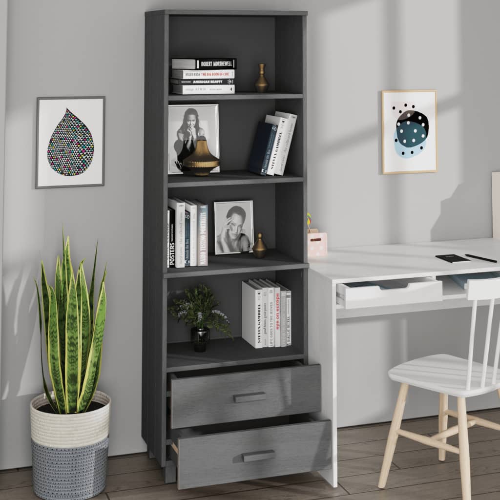 8720286818367_g_en_hd_2 vidaXL Highboard "HAMAR" Dark Grey 60x35x180 cm Solid Wood Pine - Image 5