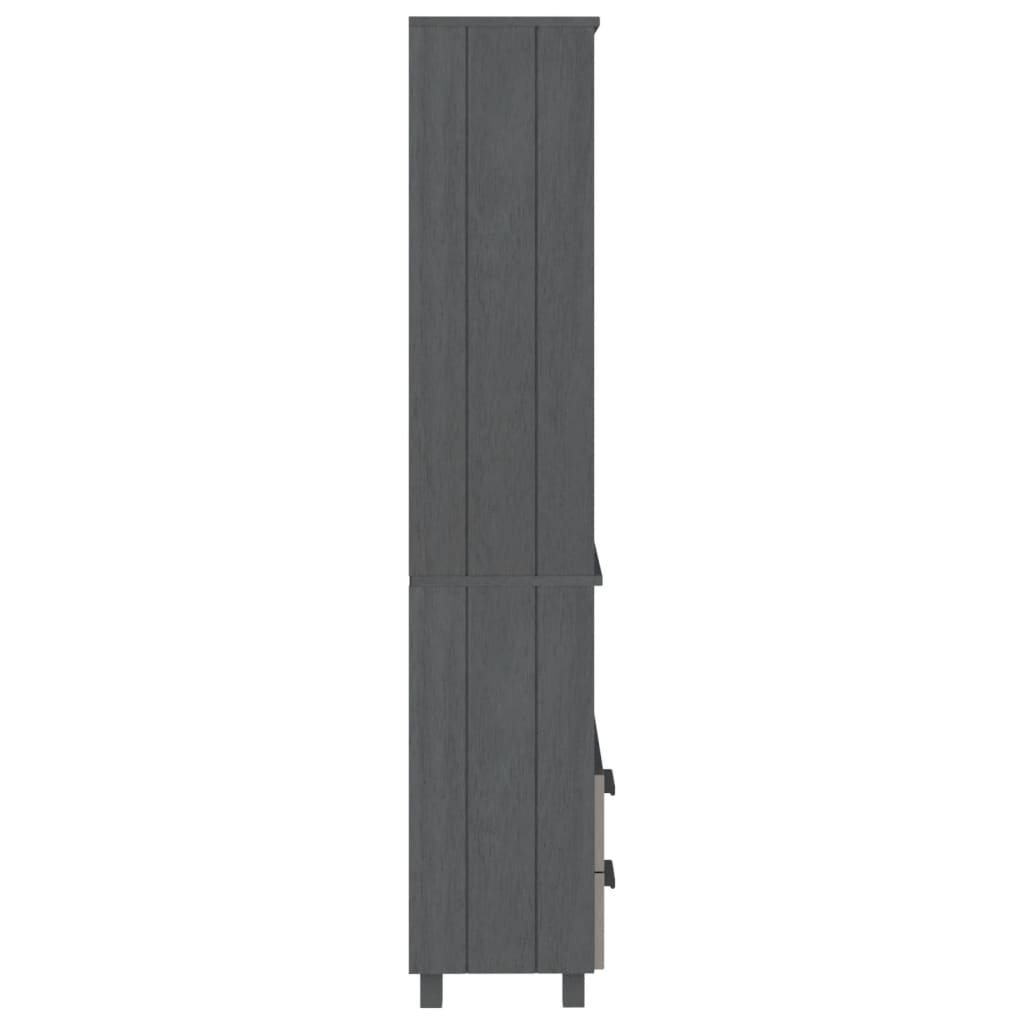 8720286818367_g_en_hd_5 vidaXL Highboard "HAMAR" Dark Grey 60x35x180 cm Solid Wood Pine - Image 8