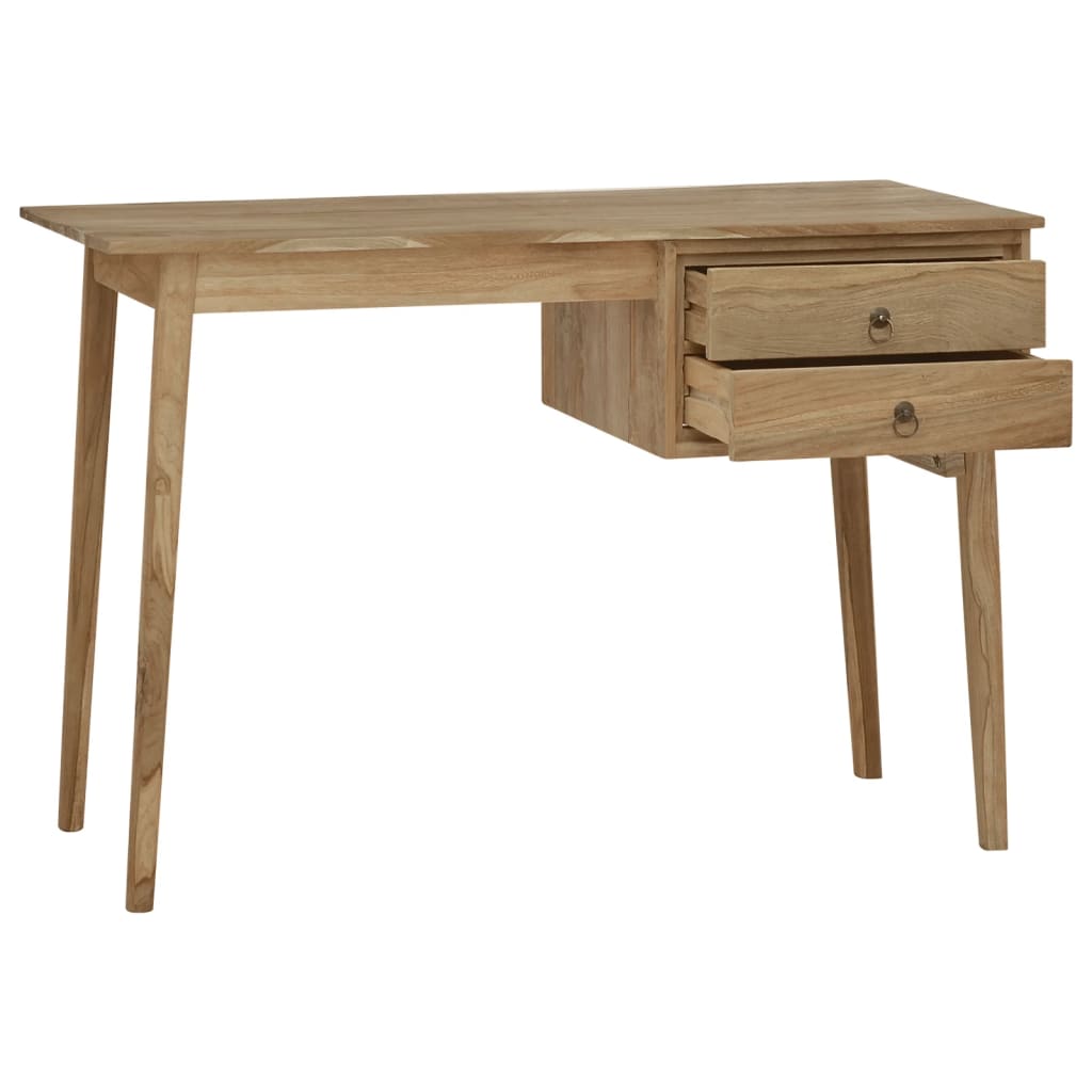 8720286818978_g_en_hd_2 vidaXL Desk with 2 Drawers 110x52x75 cm Solid Wood Teak - Image 4