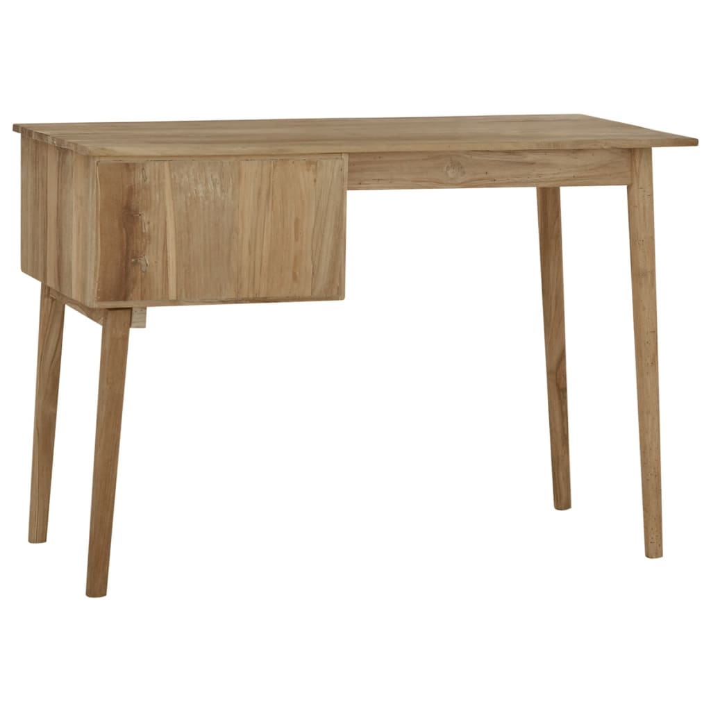 8720286818978_g_en_hd_4 vidaXL Desk with 2 Drawers 110x52x75 cm Solid Wood Teak - Image 6