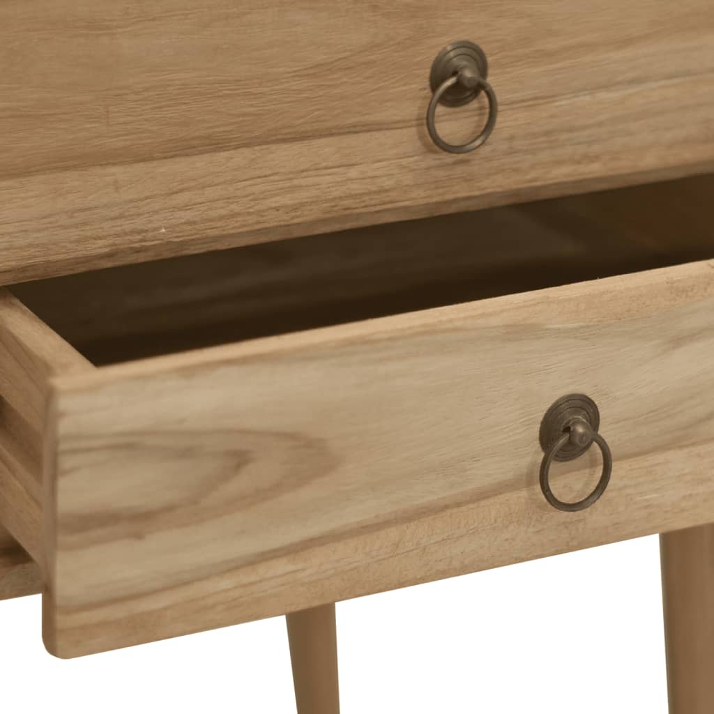 8720286818978_g_en_hd_5 vidaXL Desk with 2 Drawers 110x52x75 cm Solid Wood Teak - Image 7