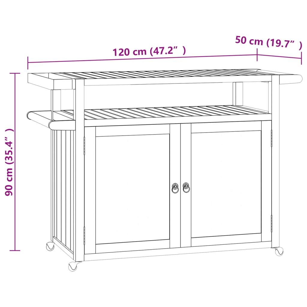 8720286819234_g_en_hd_7 vidaXL Bar Cart 120x50x90 cm Solid Wood Teak - Image 9