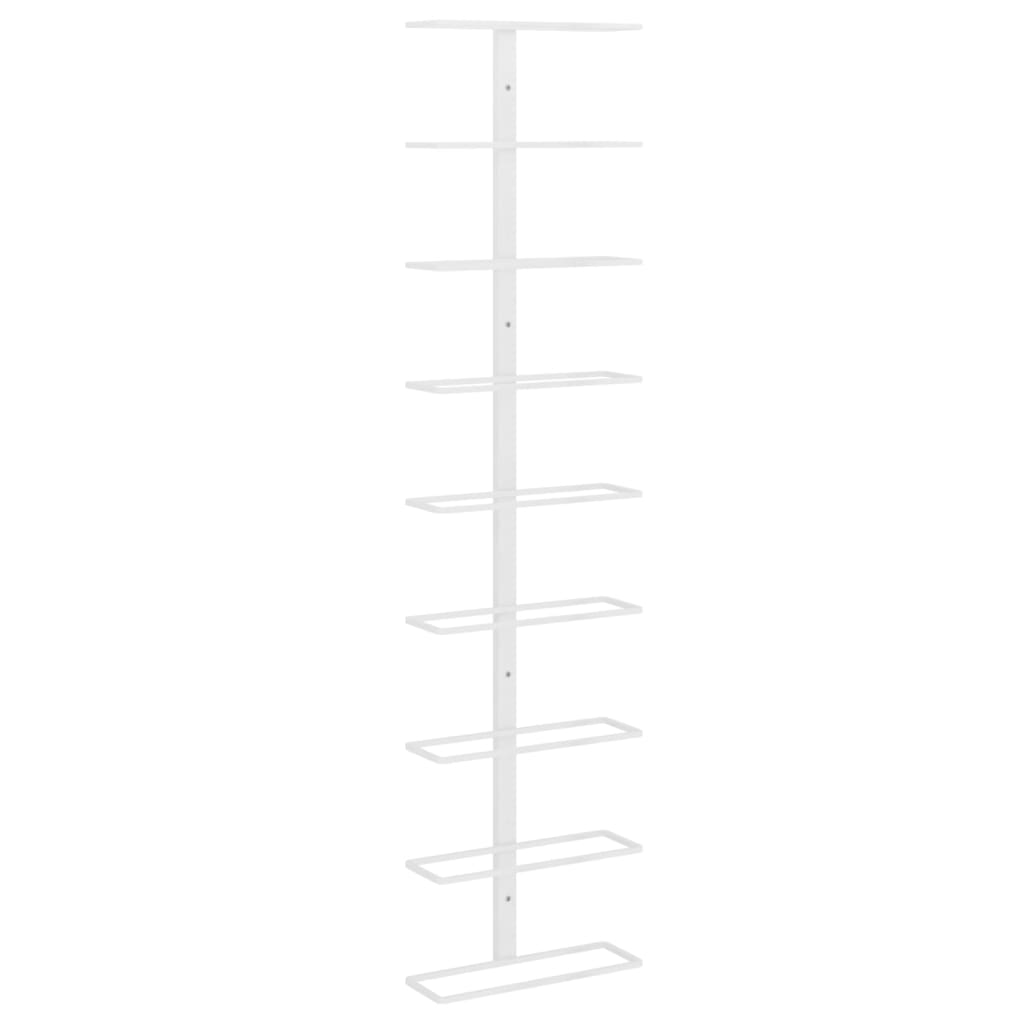 8720286827147_a_en_hd_1 vidaXL Wall-mounted Wine Rack for 9 Bottles White Iron - Image 2