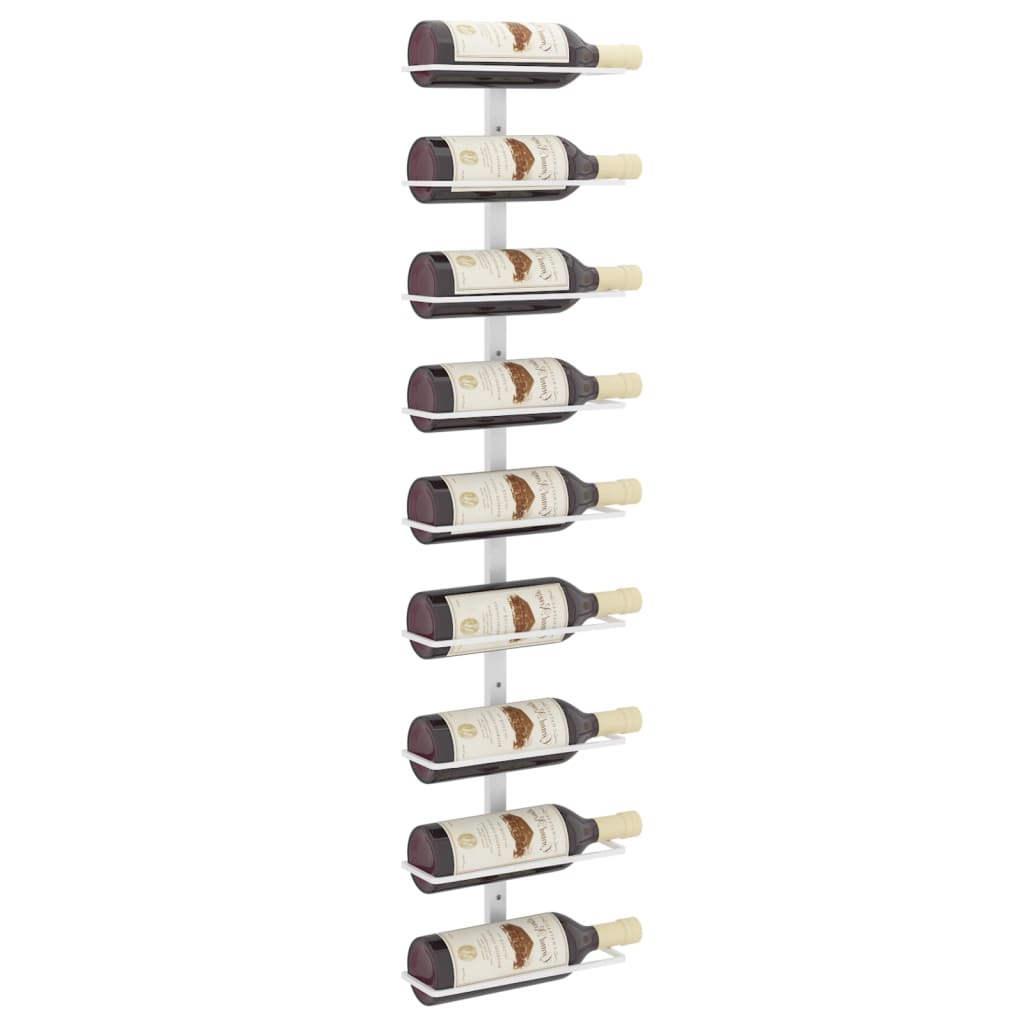 8720286827147_g_en_hd_1 vidaXL Wall-mounted Wine Rack for 9 Bottles White Iron - Image 3