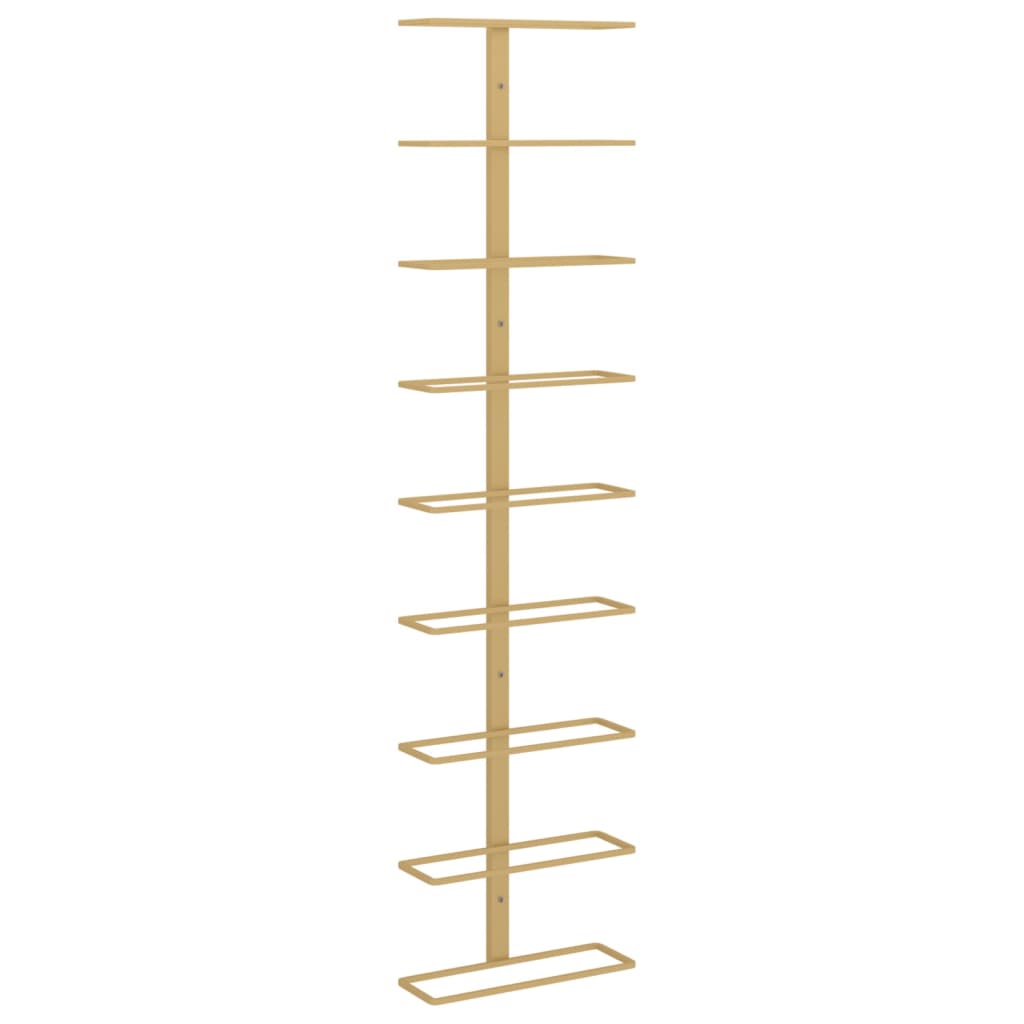 8720286827154_a_en_hd_1 vidaXL Wall-mounted Wine Rack for 9 Bottles Gold Iron - Image 2